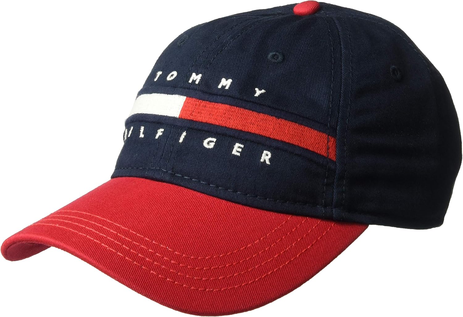 

Мужская бейсболка Tommy Hilfiger из хлопка Avery с регулируемой шириной, Navy Blazer/Racing Red, Красный, Мужская бейсболка Tommy Hilfiger из хлопка Avery с регулируемой шириной, Navy Blazer/Racing Red