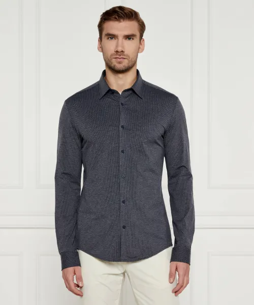 

Рубашка p-roan-kent Slim fit Boss, серый