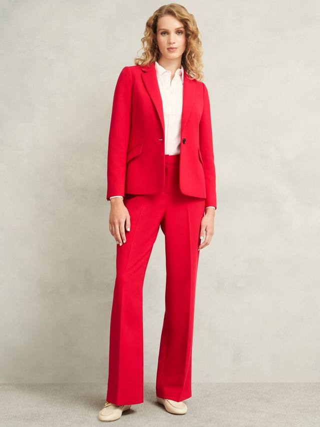 

Блейзер suki на одной пуговице Hobbs, цвет Hot Magenta