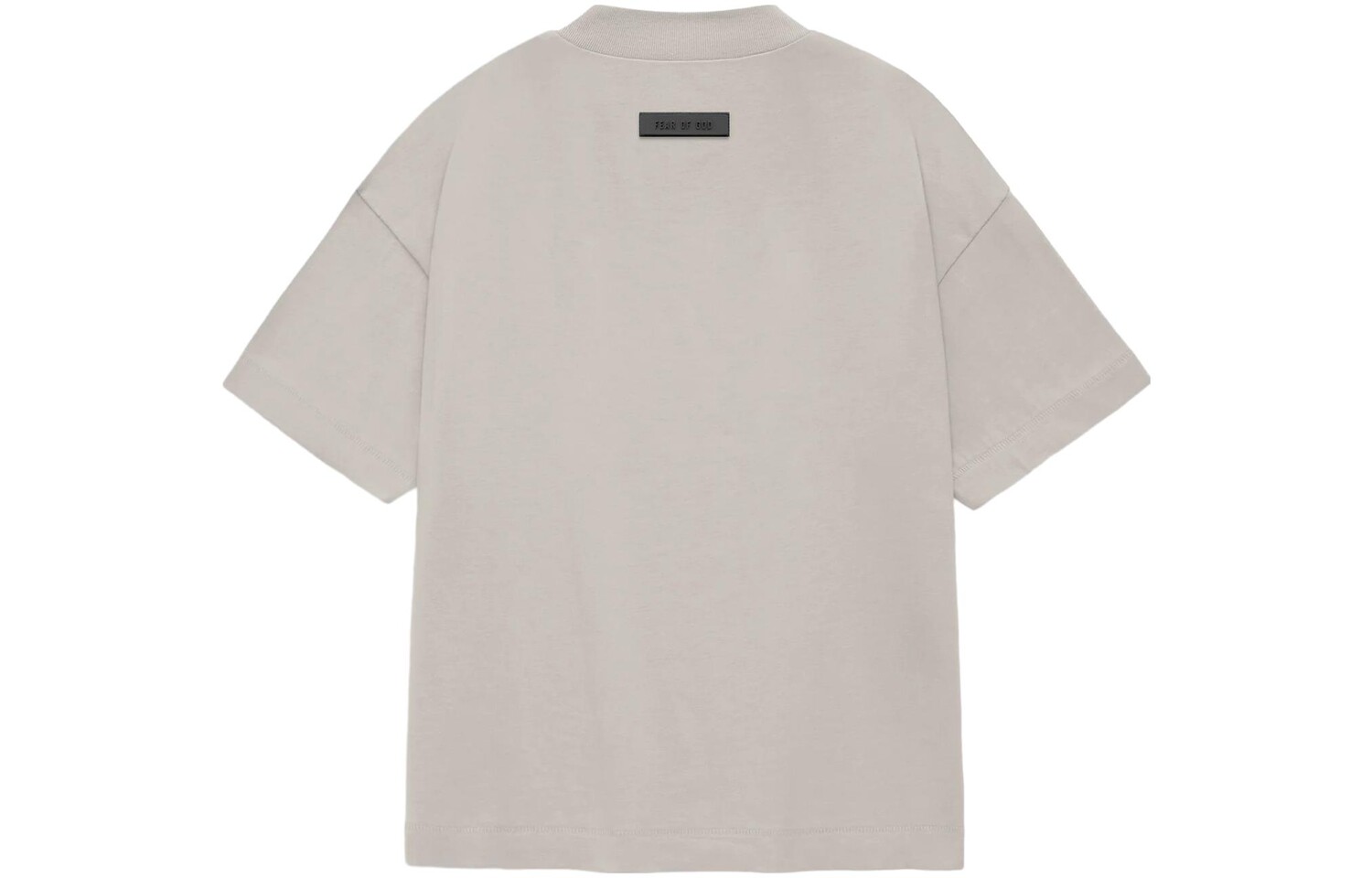 Детская футболка Fear Of God Essentials, серебряный — фото 2