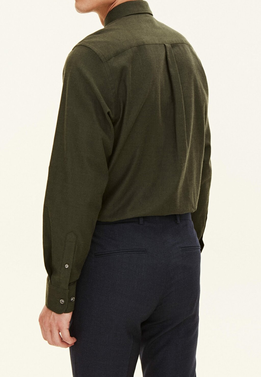 

Рубашка REG FIT BRUSHED Oscar Jacobson, темно-зеленый