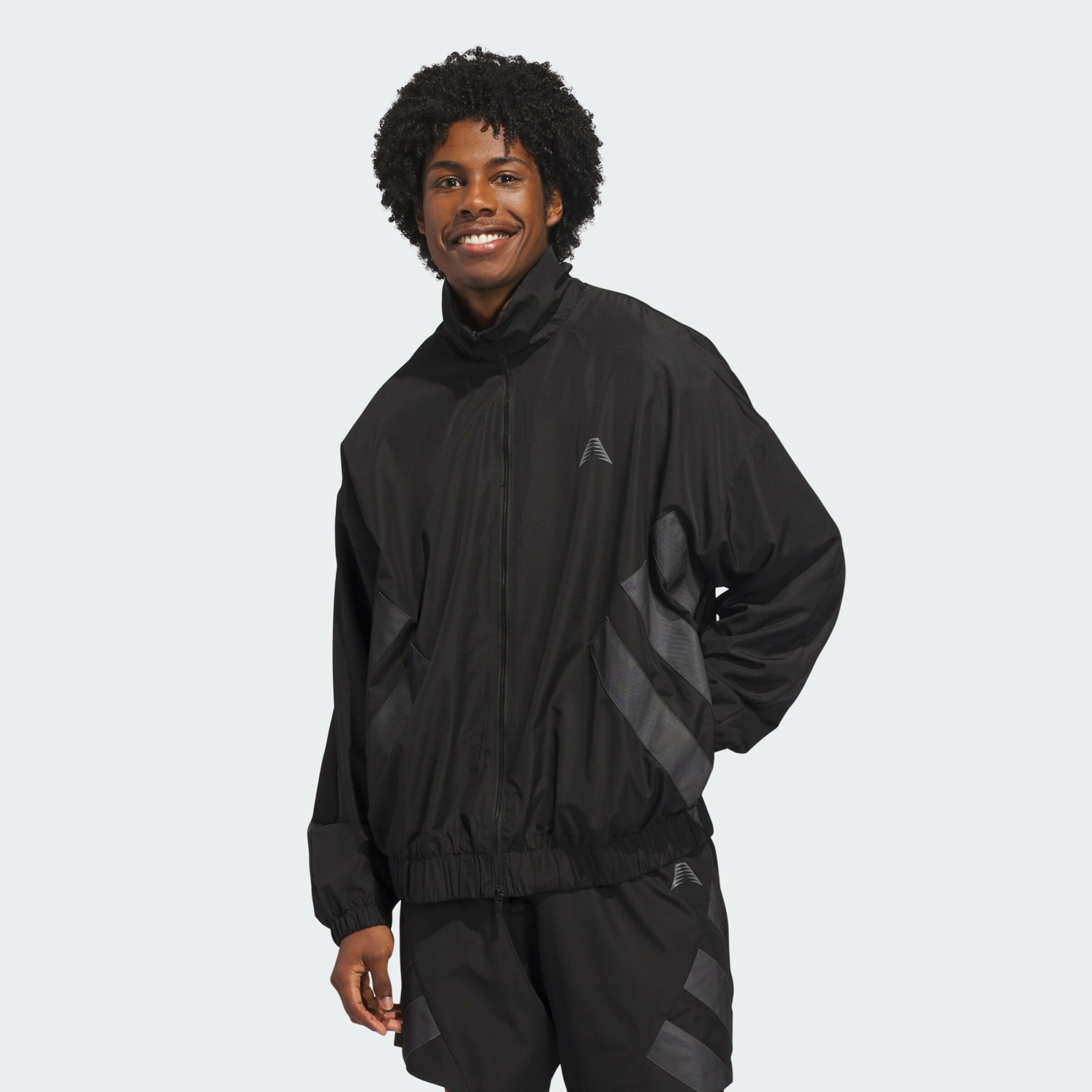 Adidas Performance Спортивная куртка 'Anthony Edwards' в черном цвете — фото 4