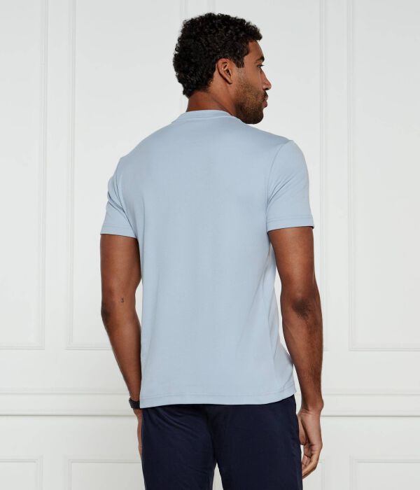 Футболка Calvin Klein Slim Fit, голубой — фото 3