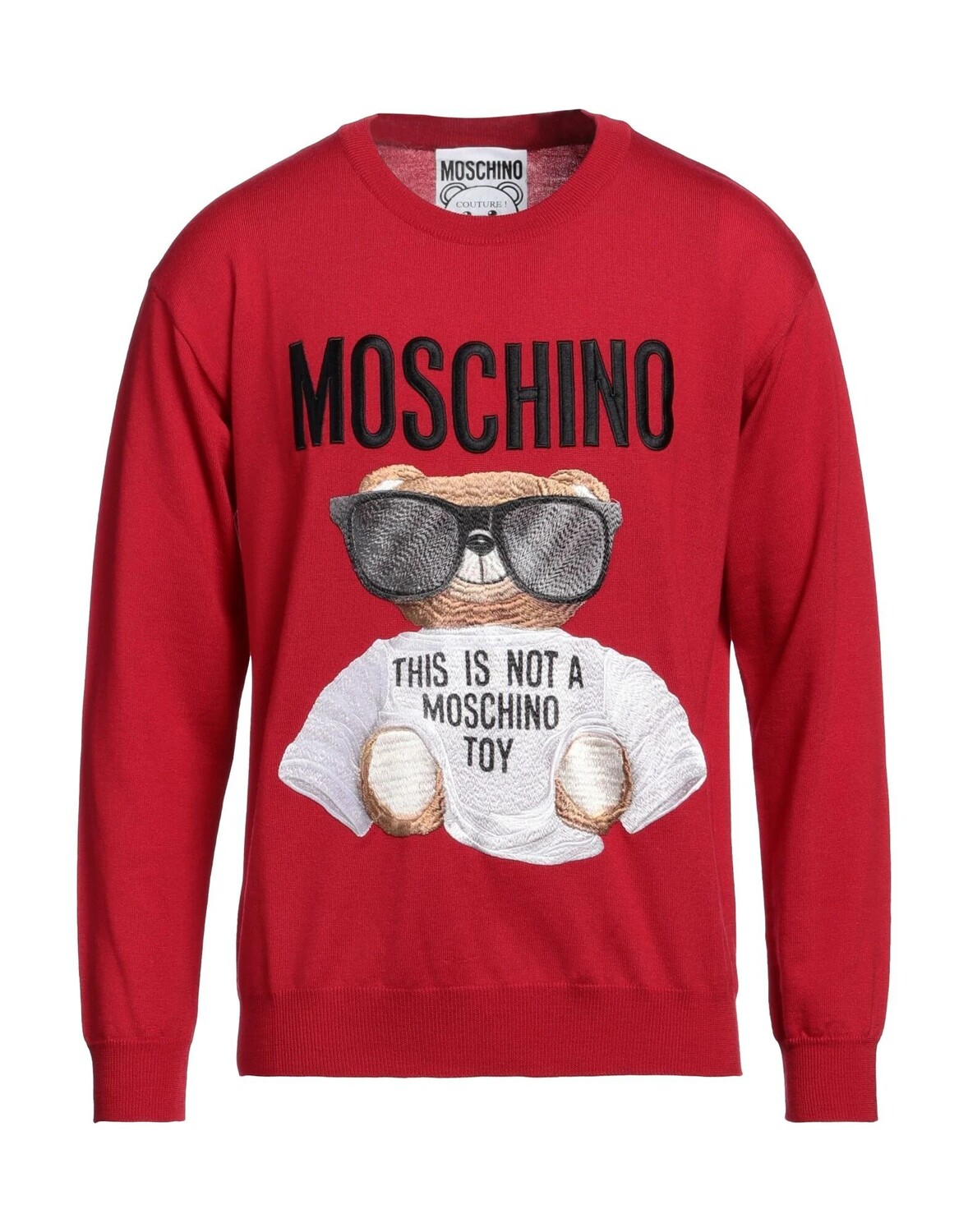 

Свитер Moschino, красный
