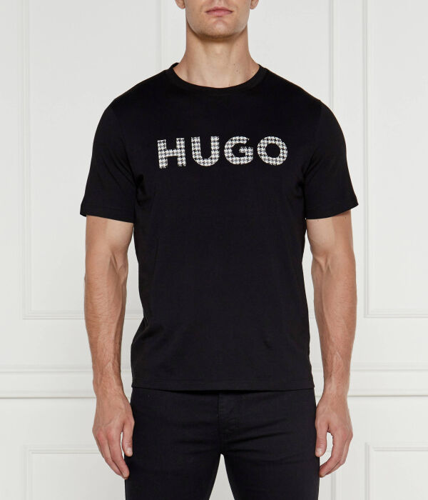 

Футболка мужская Hugo с логотипом, черный