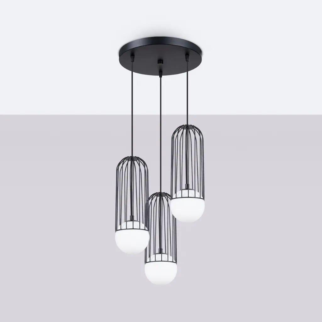 

Подвесной светильник Sollux Lighting, черный
