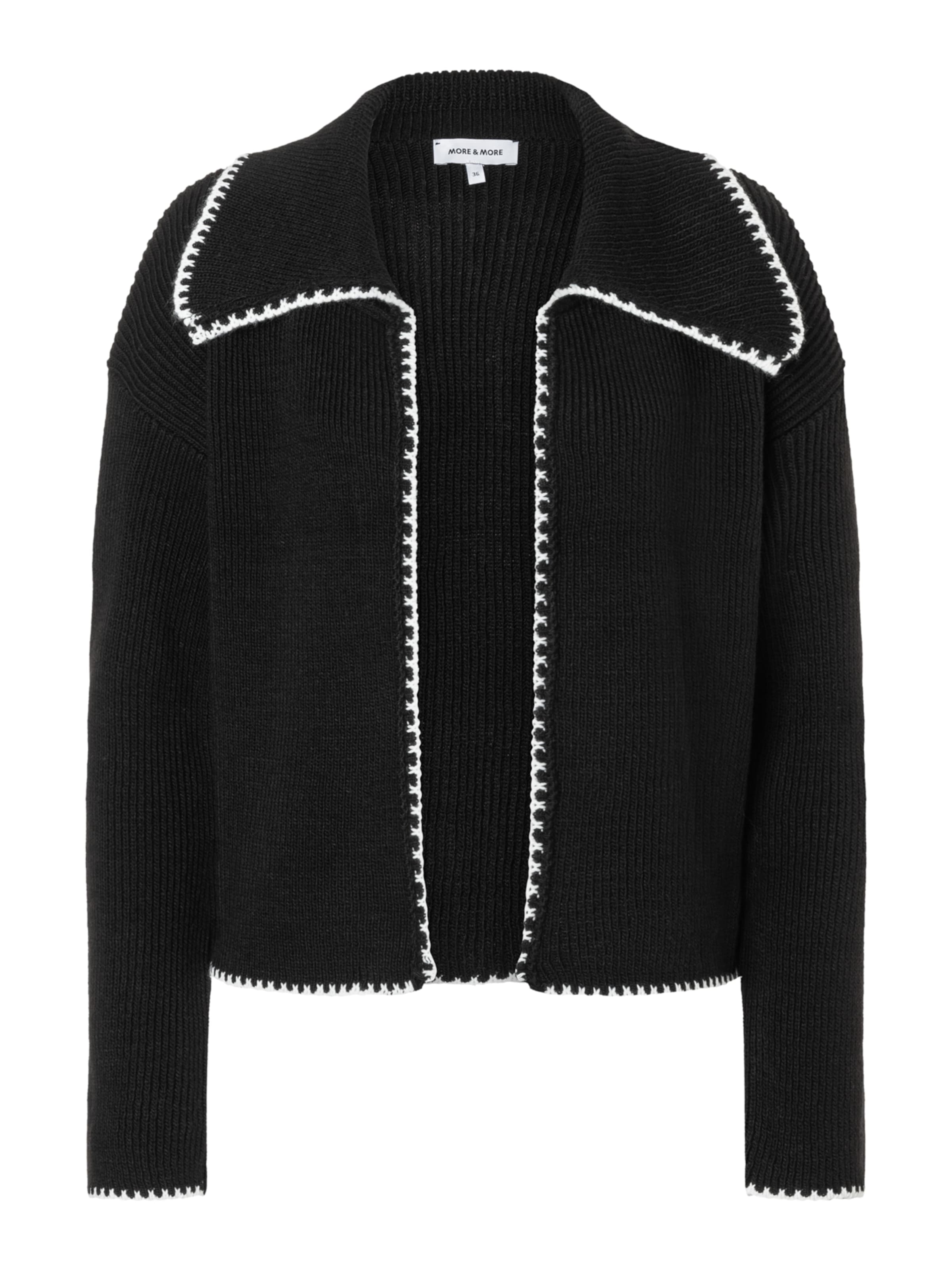 

MORE & MORE Вязаный кардиган в черном цвете