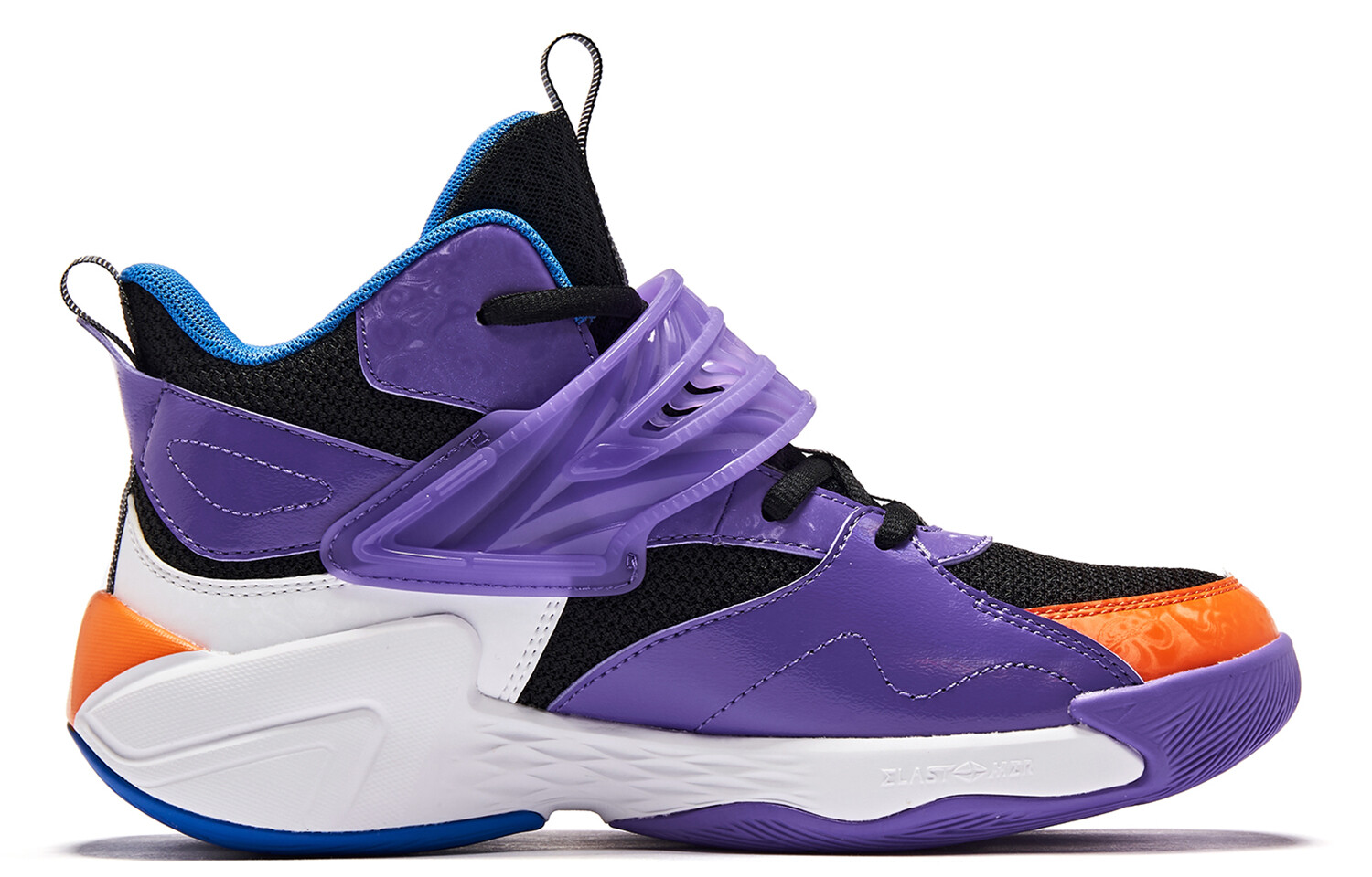 

Детские баскетбольные кроссовки GS Low-top Фиолетовый/оранжевый Qiaodan