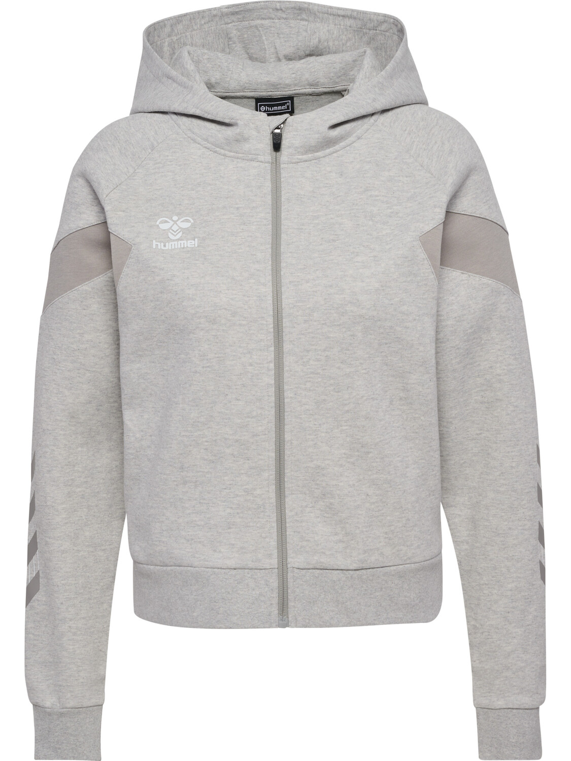 

Толстовка Hummel Hoodie, цвет LIGHT GREY MELANGE