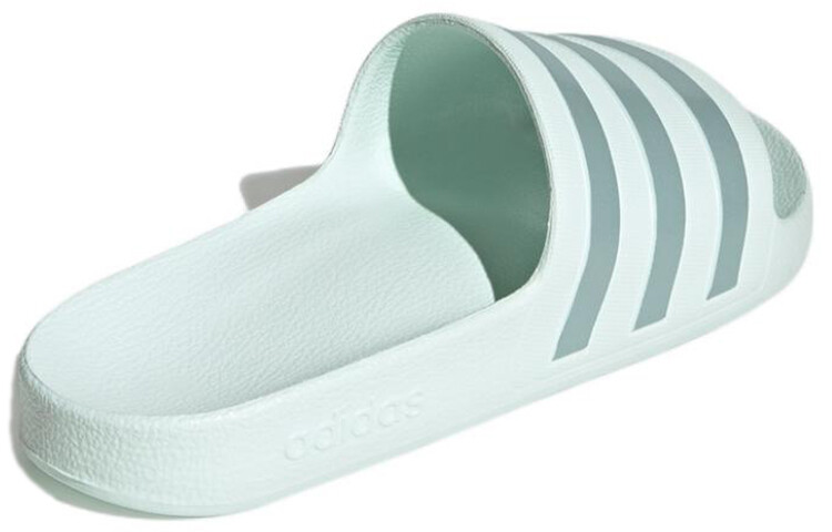 Шлепанцы серии Adilette женские зеленые Adidas — фото 4