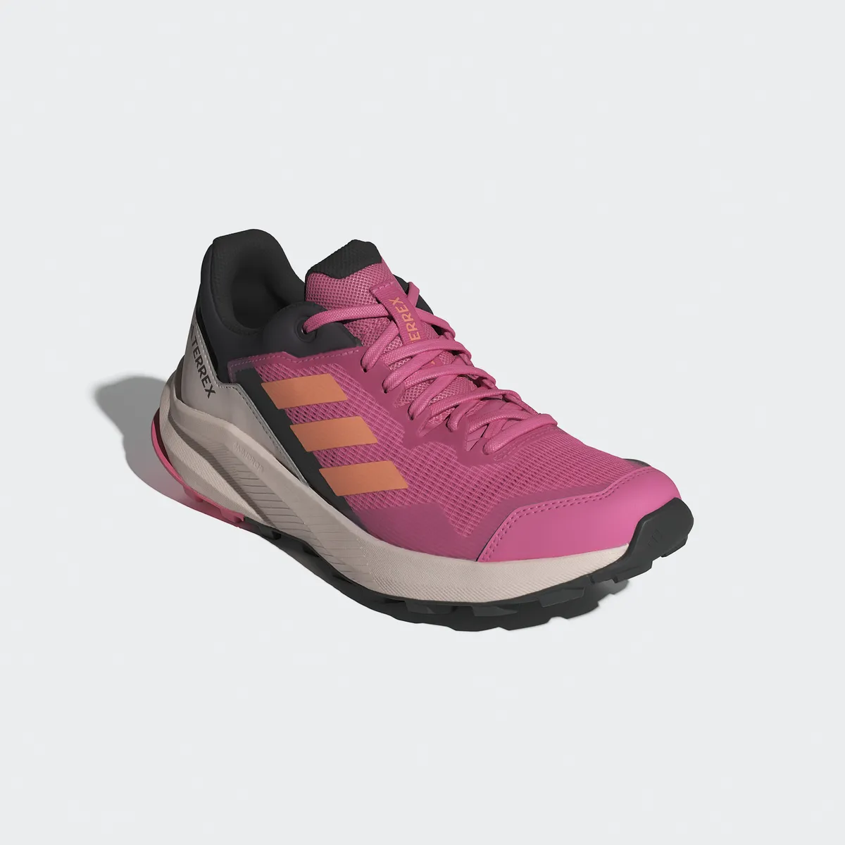 

Кроссовки для бега по пересеченной местности adidas TERREX "TRAIL RIDER TRAILRUNNING", цвет Pink Fusion / Amber Tint / Pink Fusion