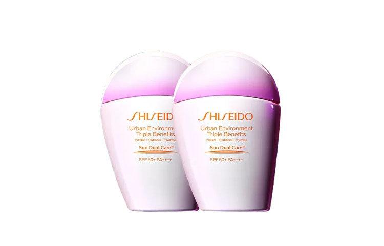 

SHISEIDO ZISHENGTANG Blue Chubby Pink Chubby новый солнцезащитный набор от Xinyang солнцезащитный уход за кожей UV защита 2 бутылки