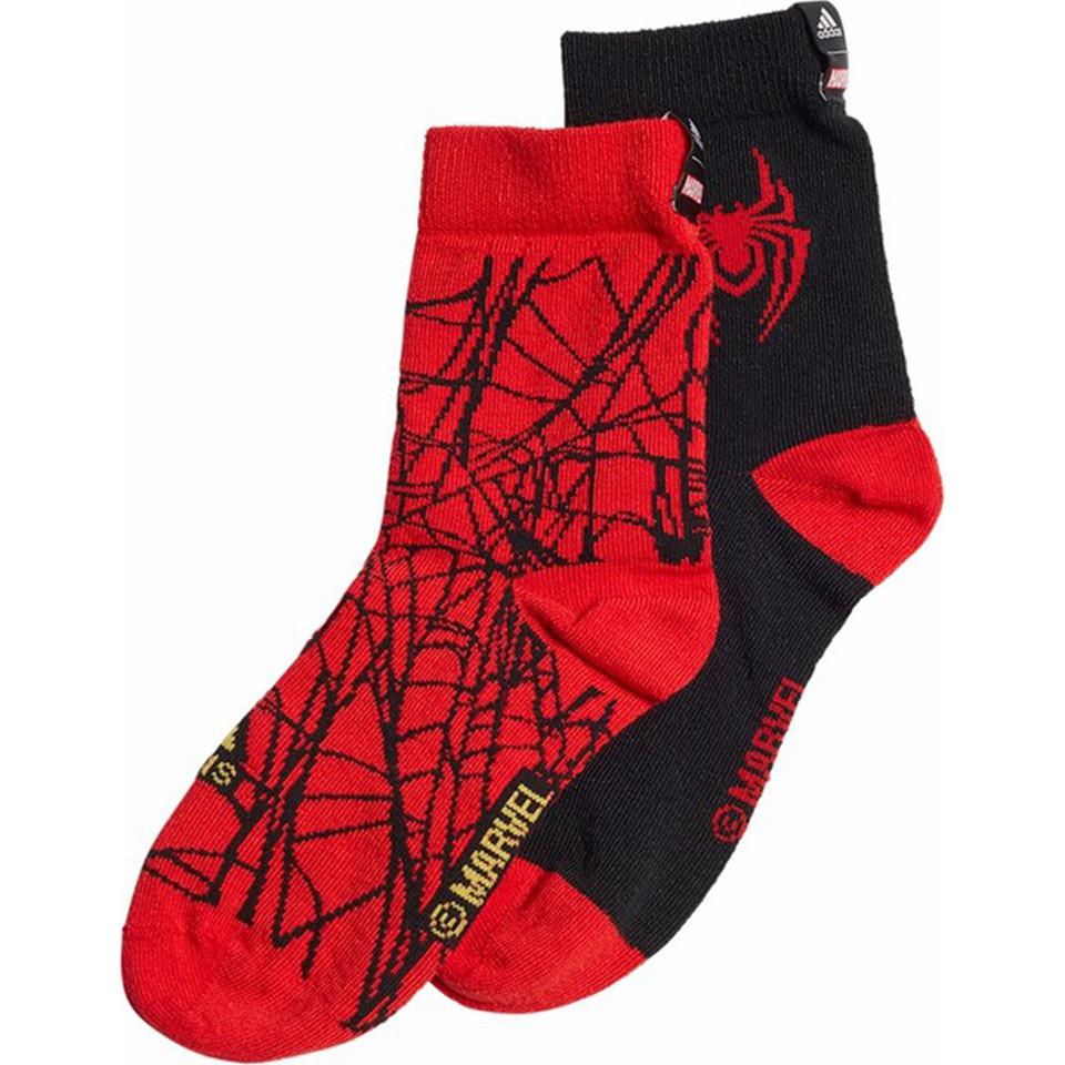 

Носки 2 пары для детей 3-7 лет Adidas, 2 pack (красный+черный)