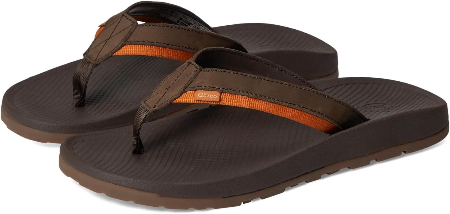 Мужские кожаные шлепанцы Chaco Lowdown