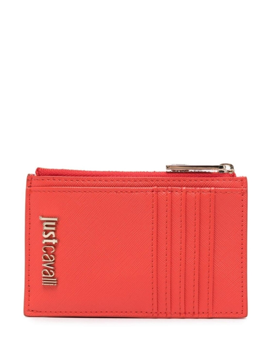 

Just Cavalli кошелек на молнии с логотипом, оранжевый