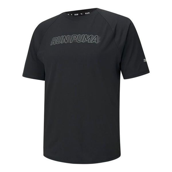 

Футболка cooladapt short sleeve running t-shirt 'black' Puma, черный