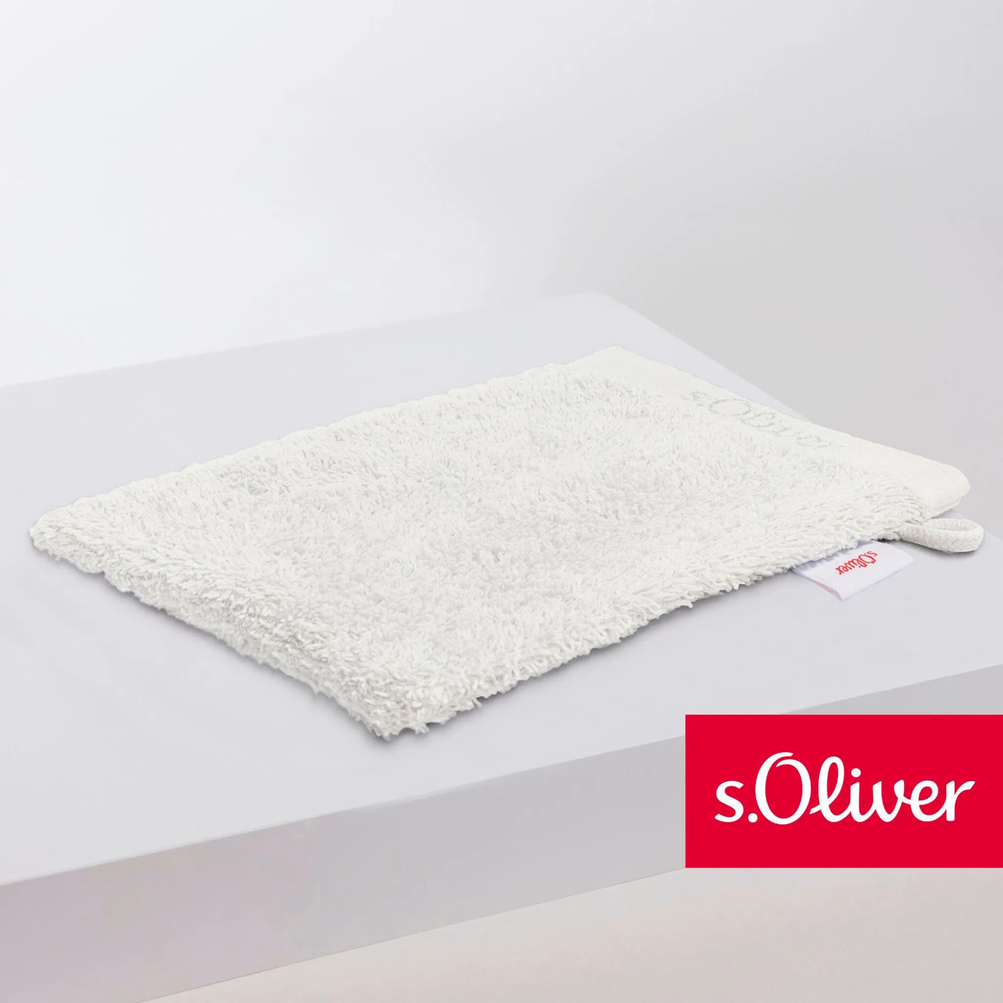 

S.Oliver Рукавицы для мытья «s. Oliver» (1 шт., мочалка 16 х 21 см), особенно мягкая и впитывающая, цвет ecru