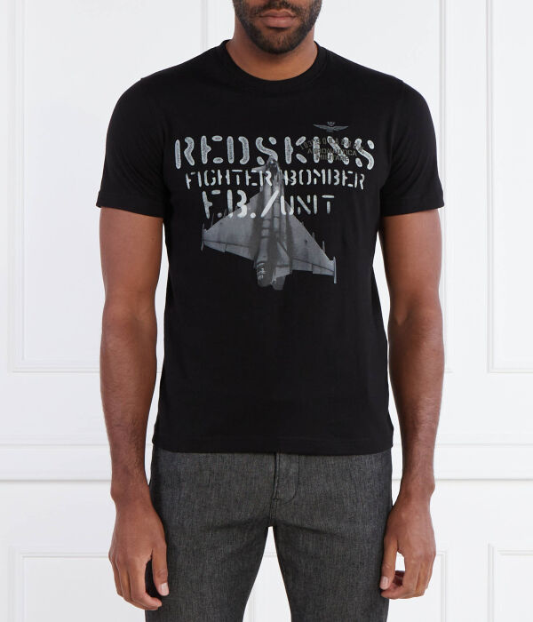 

Футболки Regular fit Aeronautica Militare, черный