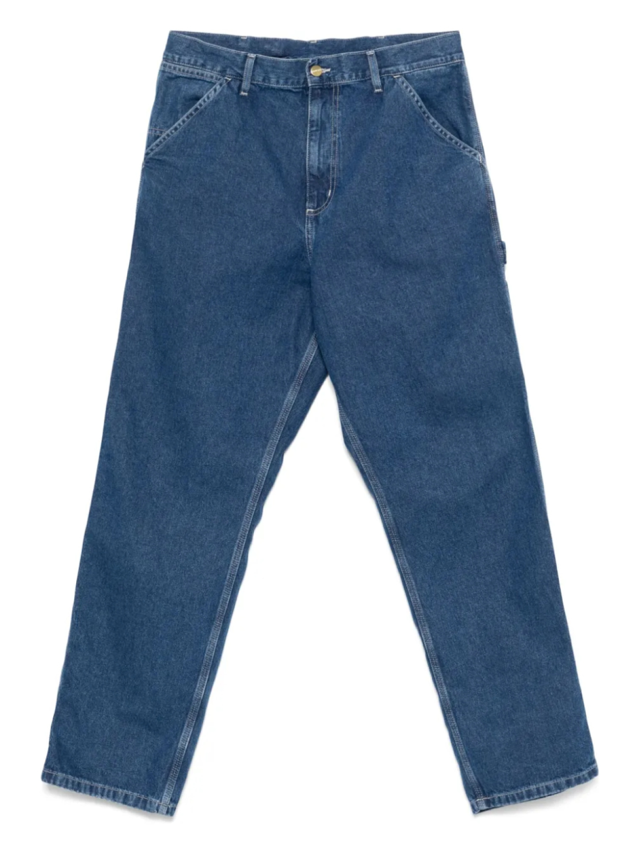 

Джинсы с одним коленом Carhartt WIP, синий