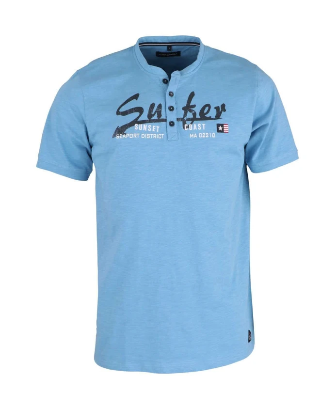 

Футболка стандартного кроя Casa Moda, синий