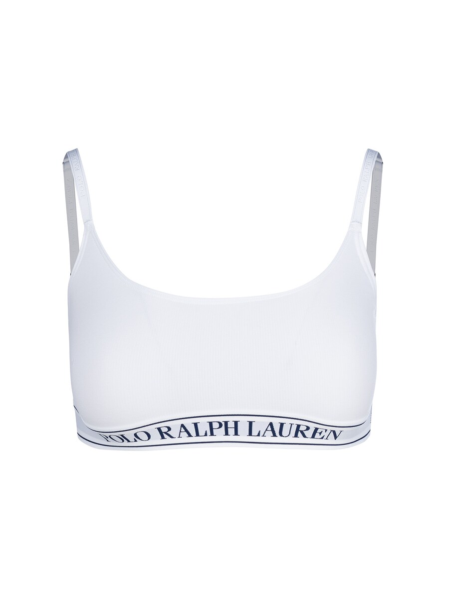 

Бюстгальтер-бралетт Polo Ralph Lauren Essentials, белый