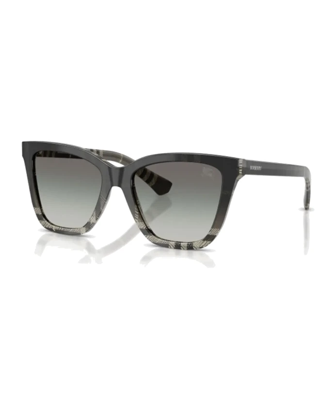 

Квадратные солнцезащитные очки из ацетата Burberry, мультиколор