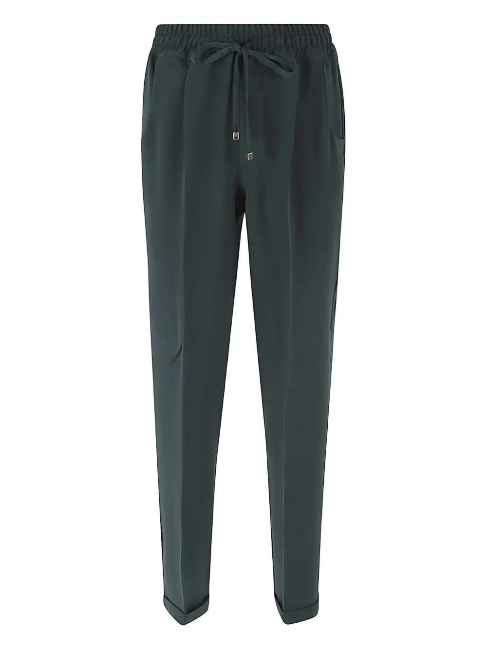 

Брюки на завязках Kiton, зеленый