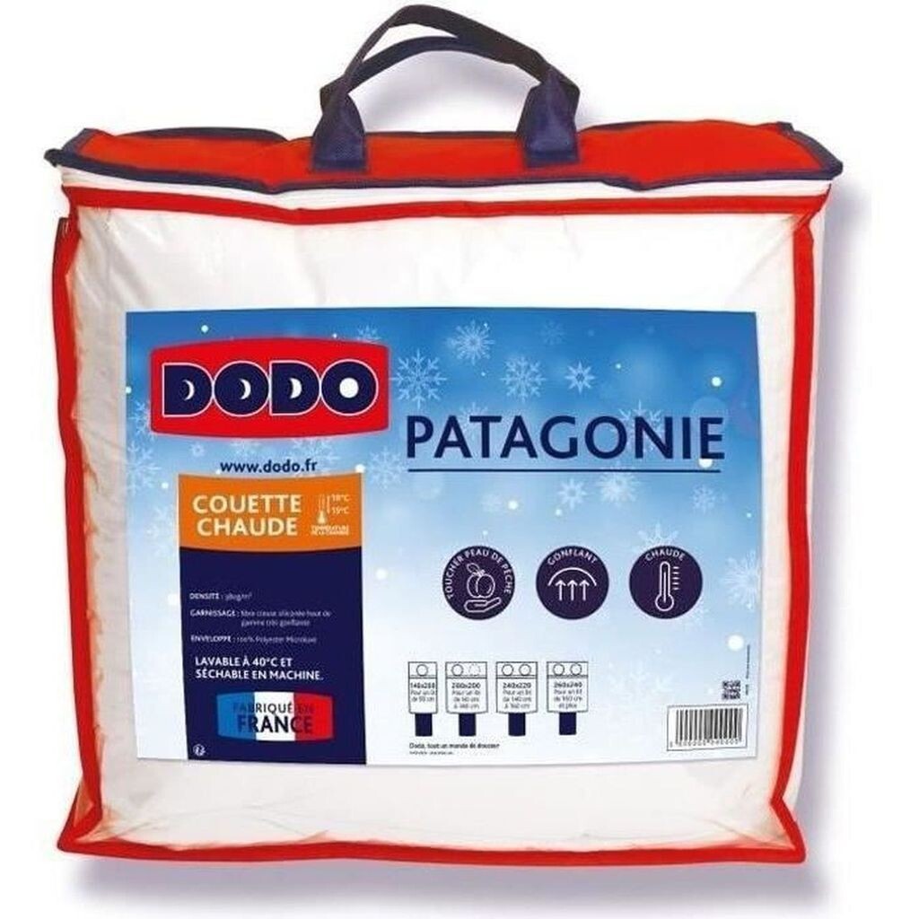 

ДОДО Белое Патагония теплое одеяло - 220x240 см DODO