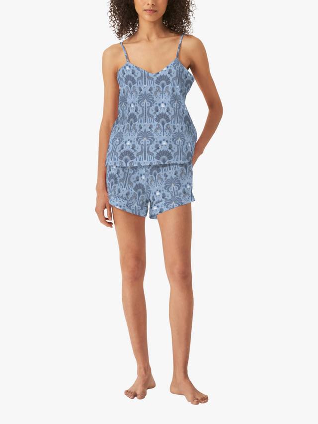 

Органический хлопок пижамный комплект с майкой для путешествий myza, Blue