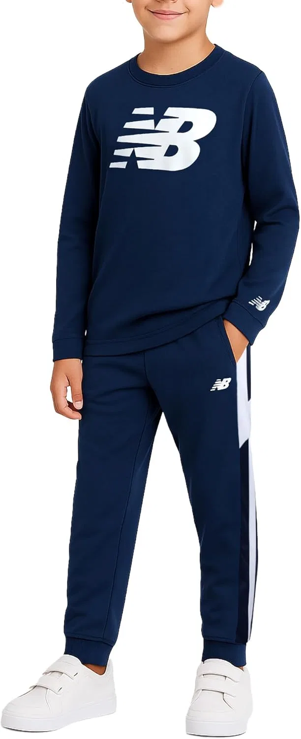Детский спортивный костюм New Balance 2 предмета, Navy — фото 2