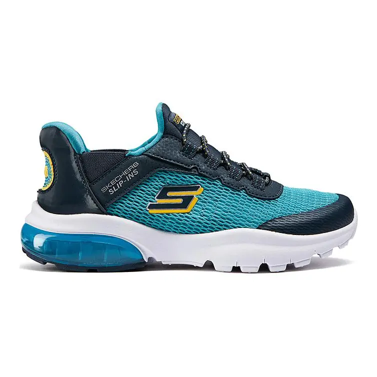 Детская повседневная обувь для мальчиков Skechers Kids, синий — фото 2