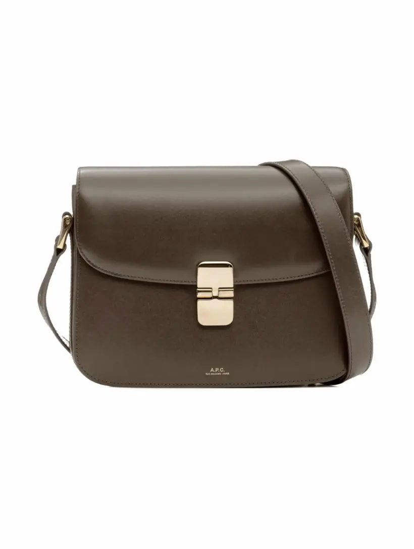 

Сумка на плечо Grace Small A.P.C., серый