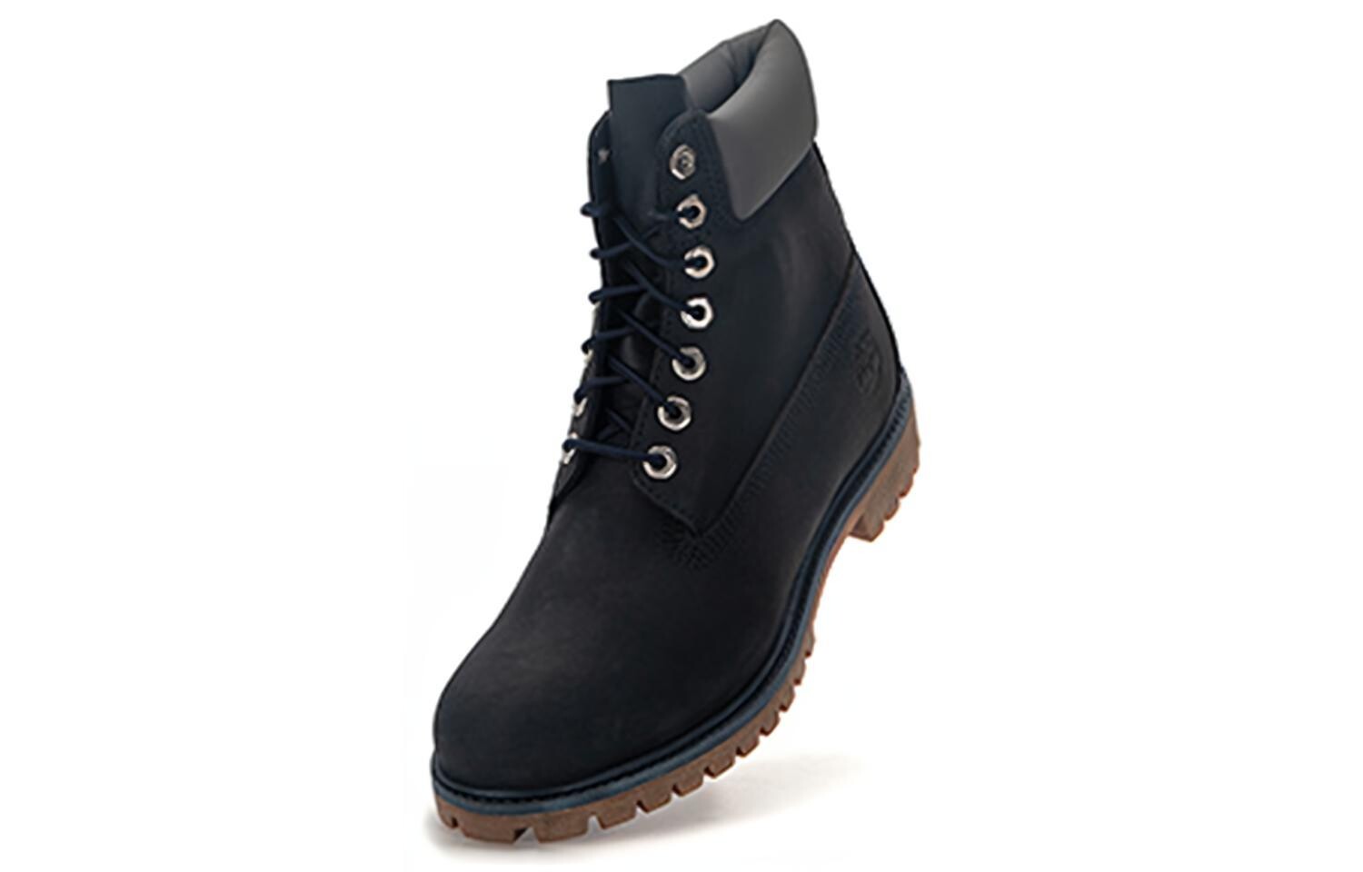 Ботинки Timberland Classic 6 Inch Waterproof, черный/серый — фото 2