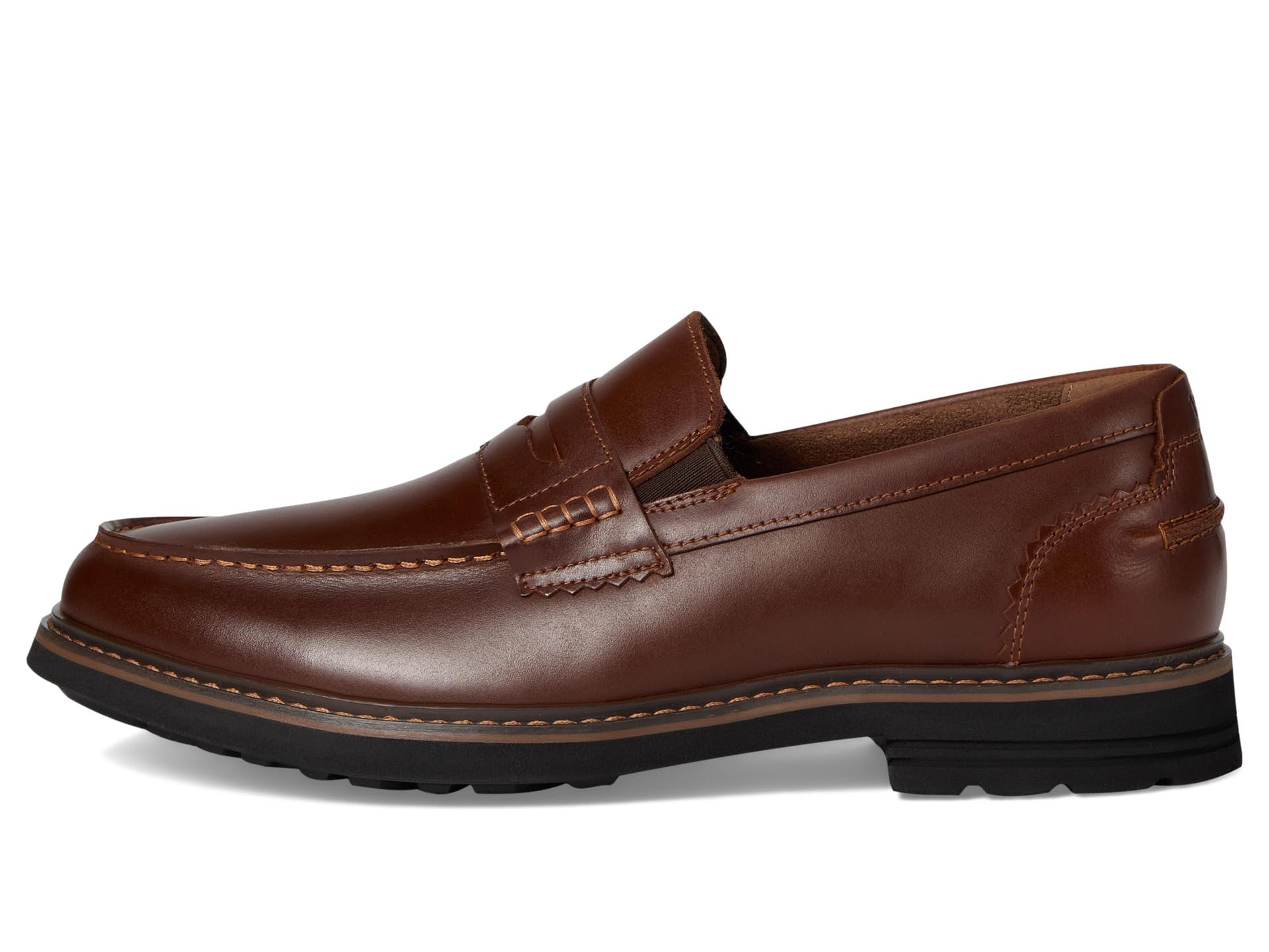 Лоферы Nunn Bush Odin II Moc Toe Penny Loafer Lightweight and Comfortable Slip-On, цвет Cognac — фото 4