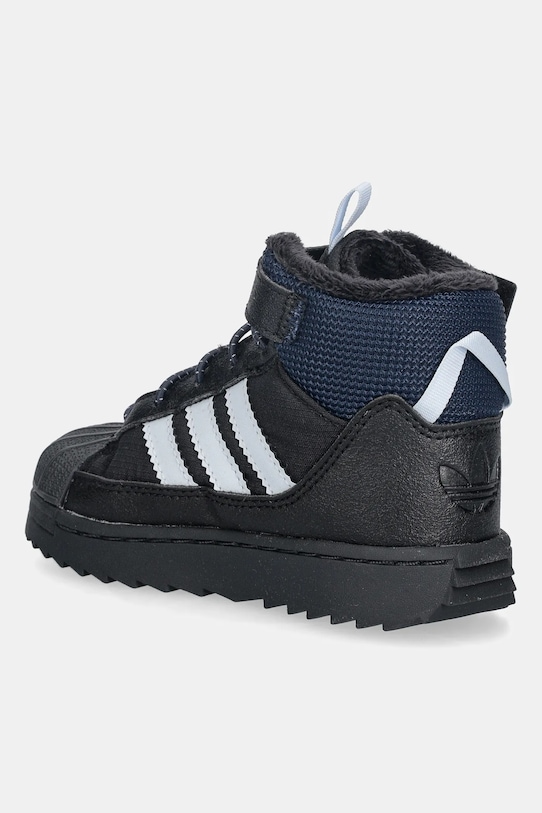 Детские зимние ботинки SUPERSTAR WINTER TREK Adidas Originals, черный — фото 3