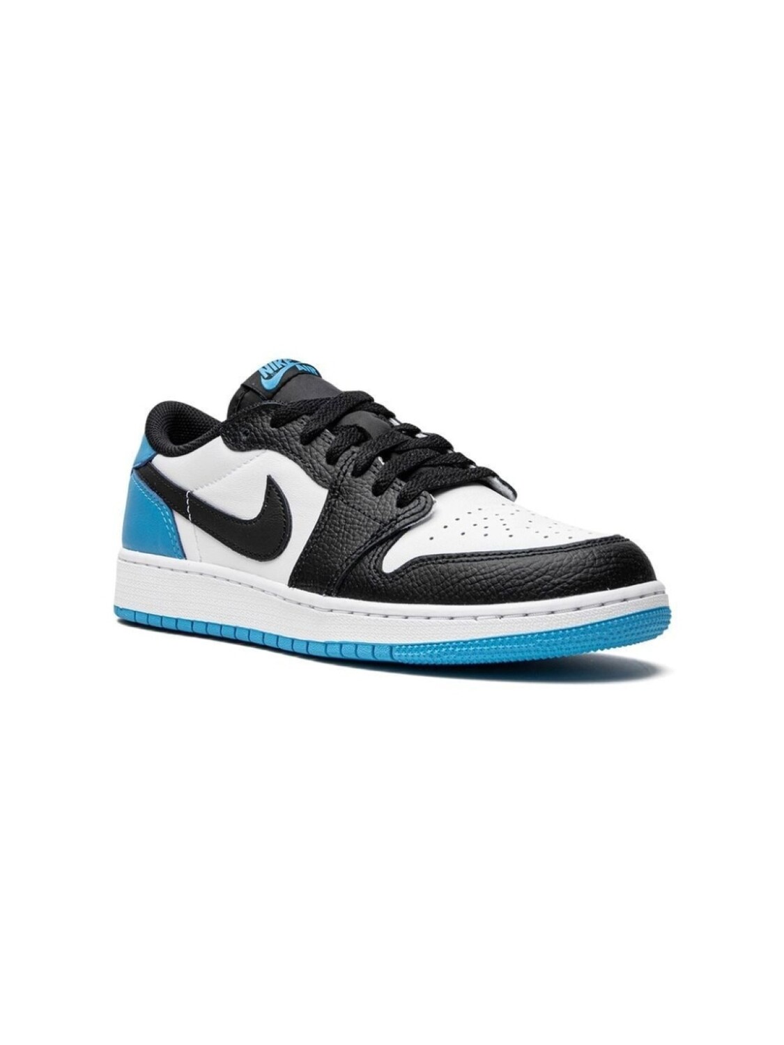 

Кроссовки Air Jordan 1 Retro Low OG Unc Jordan Kids, белый