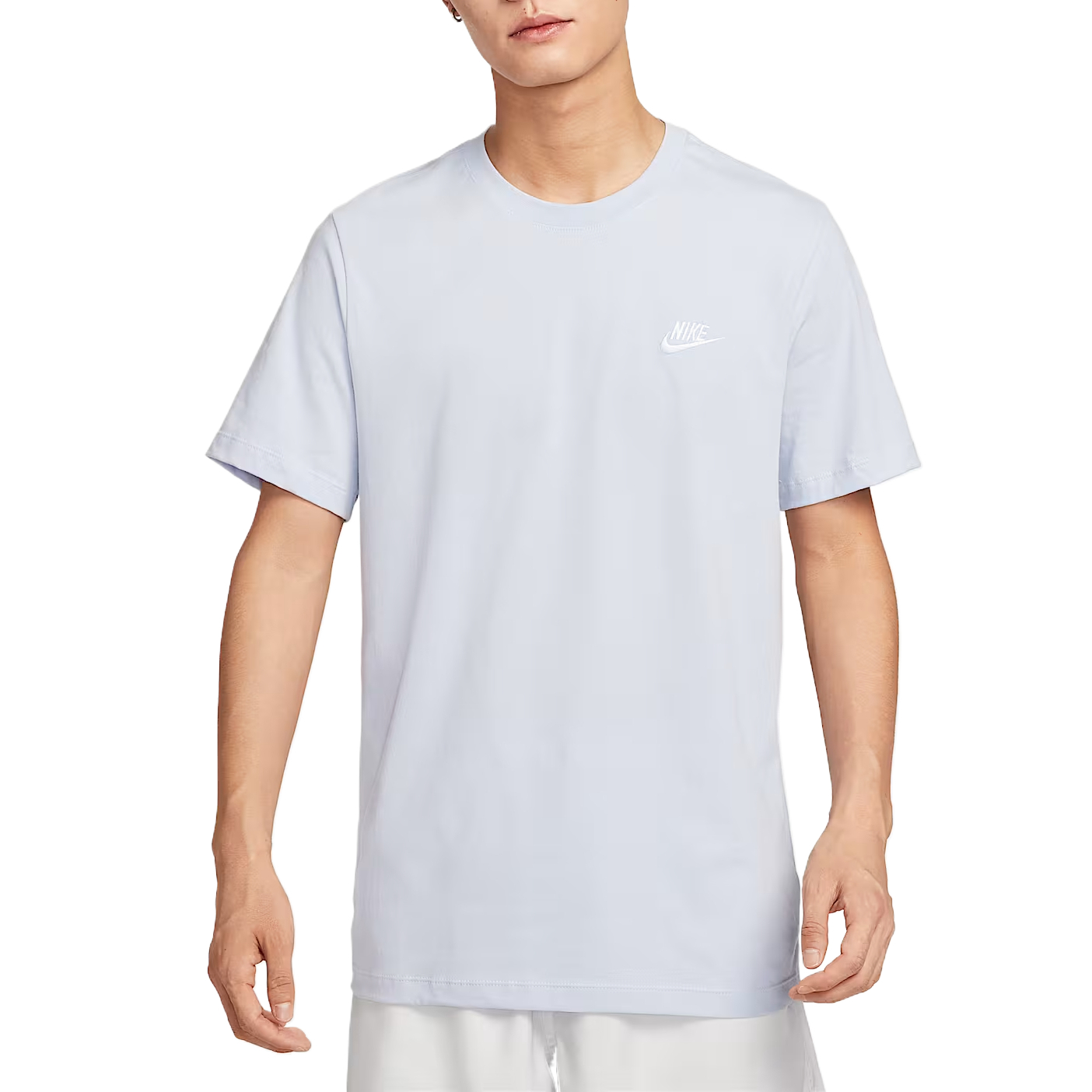 Футболка мужская sportswear club Nike, белый — фото 2