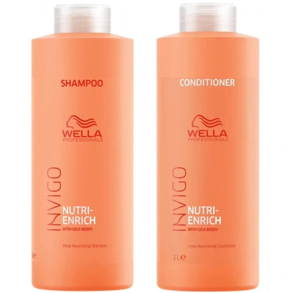 Шампунь и кондиционер Wella INVIGO Nutri-Enrich Deep Nourishing (2 x 1000 мл) Wella
