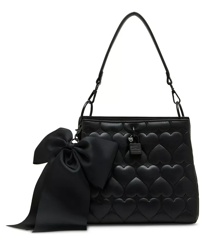 

Сумка-ведро Always Heart-Core Small Betsey Johnson, черный