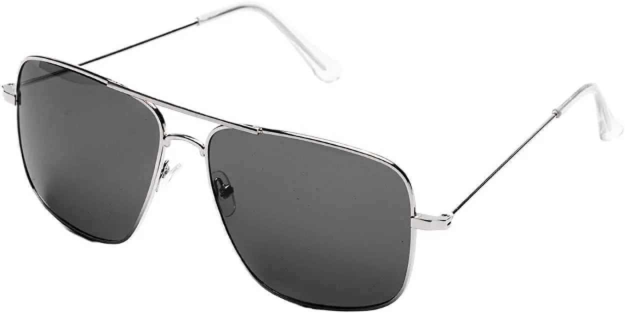 

Солнцезащитные очки с защитой от УФ-излучения UV400 | Легкая оправа | Для женщин и мужчин | Для занятий спортом на открытом воздухе и вождения DSVIGF, Silver Black