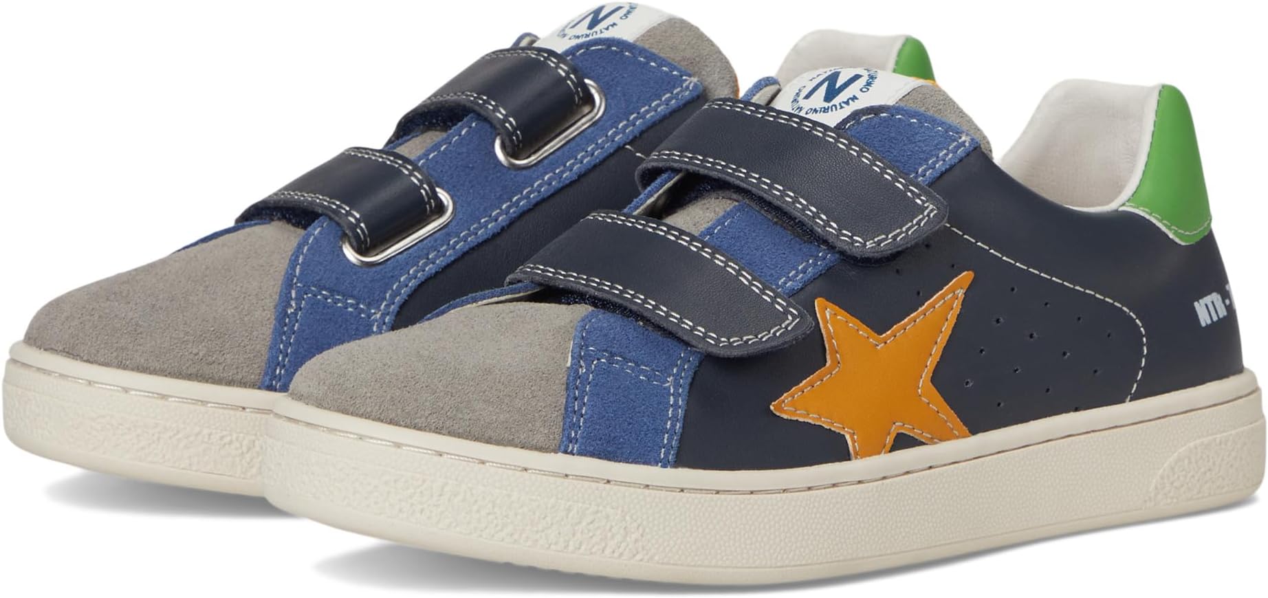 

Кроссовки Naturino Pinn VL, цвет Grey/Navy/Azure