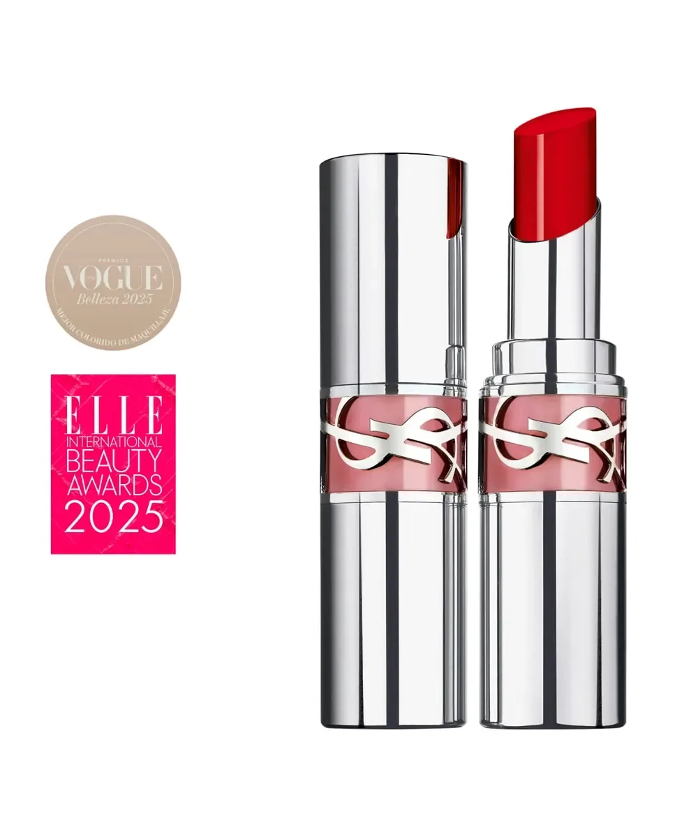 Помада для губ с эффектом влажного блеска Loveshine Yves Saint Laurent, 210 Passion Red — фото 2
