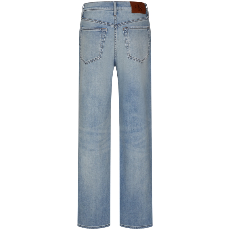 Calvin Klein Джинсы Women's 3SE Denim Light Blue Moderate Wide Leg — фото 4