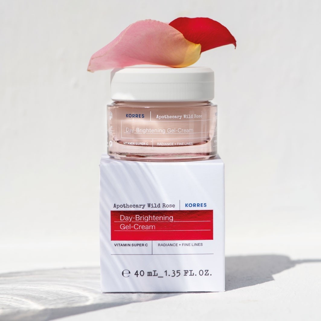 Крем для лица Korres — Дневной apothecary wild rose gel-creme , объем, 40 мл — фото 4