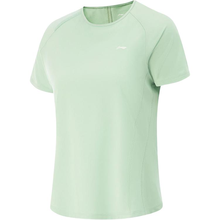 

LINING Футболка женская светло-зеленая, Зеленый, LINING Футболка женская светло-зеленая