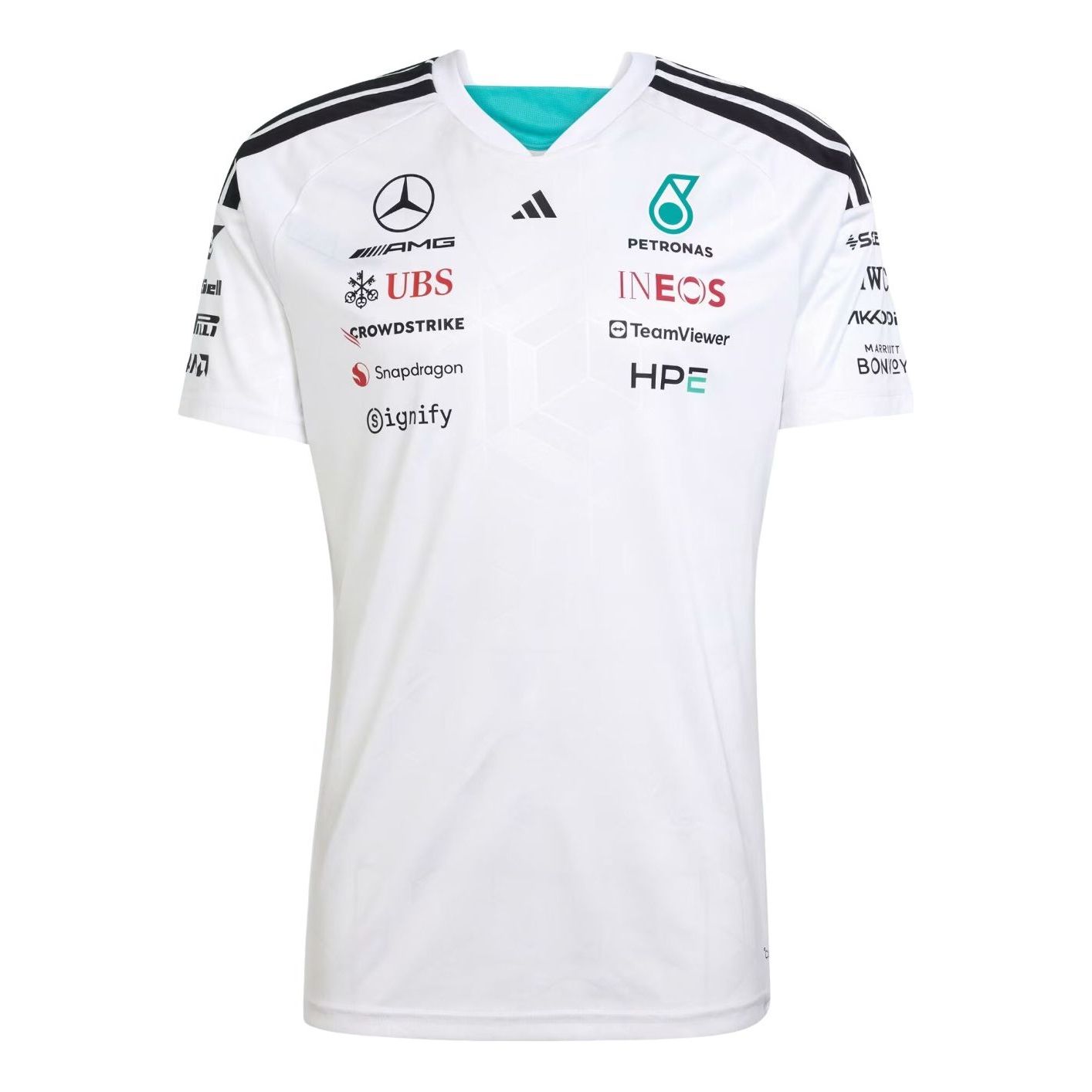 

Футболка пилота команды Adidas x Mercedes AMG Petronas Formula 1, белая