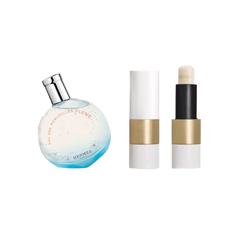 

HERMES Blue Orange Starlight набор бальзам для губ и парфюм eau de toilette edt 50мл+3,5г