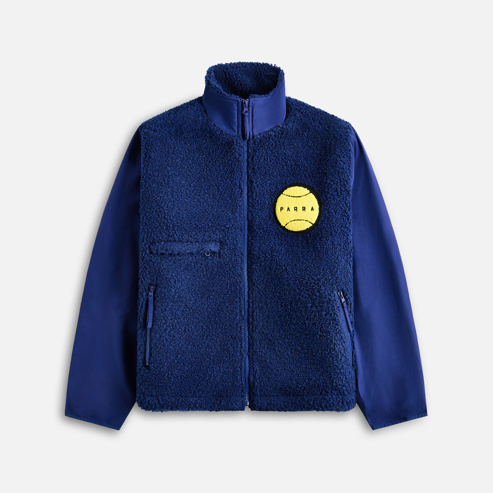 

Куртка by Parra Balled Fleece Jacket, цвет Dark Royal Blue