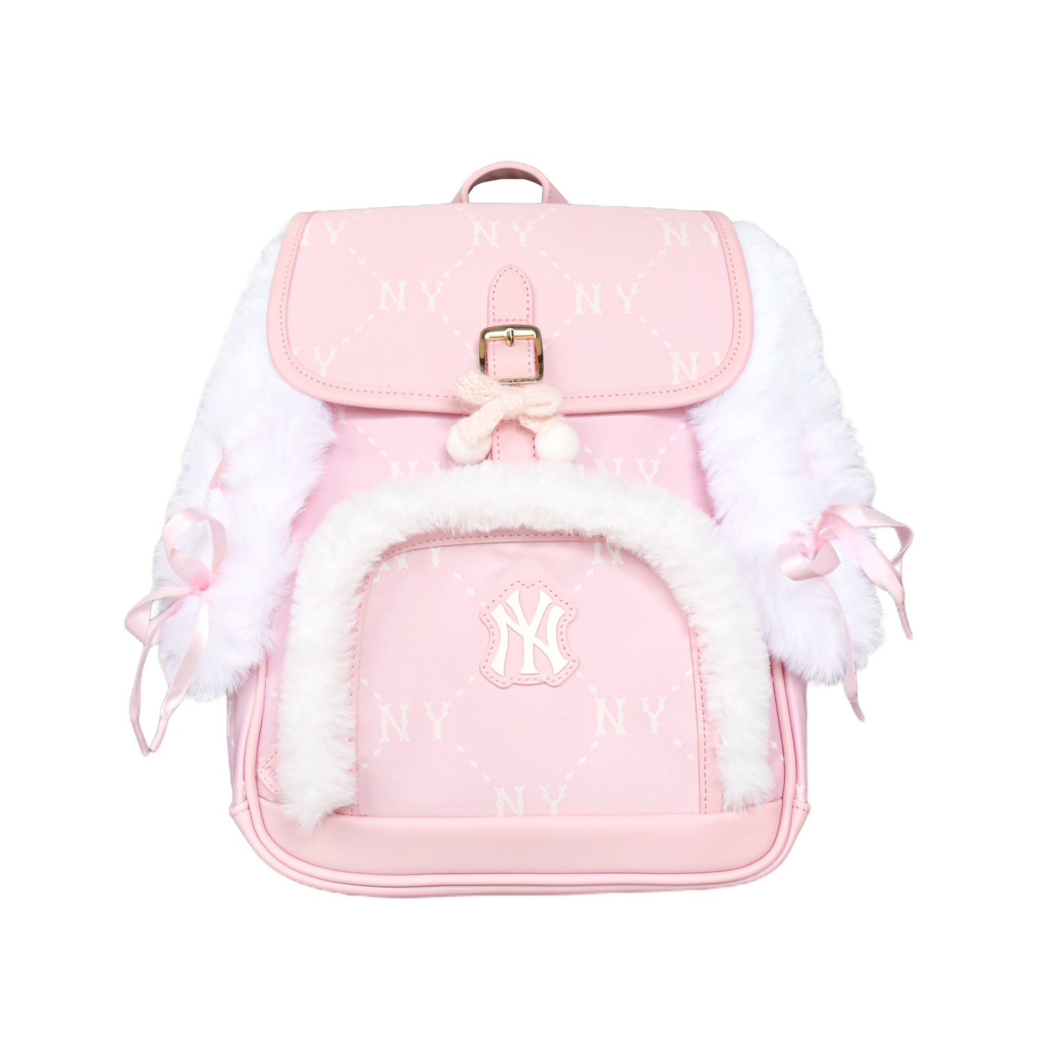

MLB Полиэстеровый рюкзак женский розовый белый, Pink White