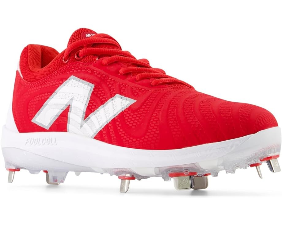 

Кроссовки New Balance FuelCell FUSE v4 Metal, цвет Team Red/Optic White